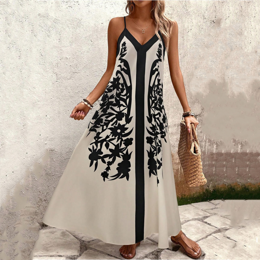 💃Spagettipántos maxi ruhák nőknek