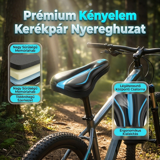 🚲Megkönnyíti a biciklizést😊| Nagyon rugalmas szilikon első kerékpárnyereg-betét✨
