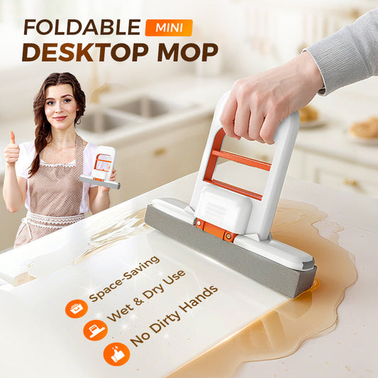 ⭐ Vásároljon 2 kap 1 ingyenes🧹 Mini felmosó automatikus kicsavaróval és hordozható kialakítással