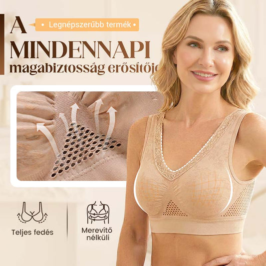 💖2026 Új, kényelmes, lélegző, nagy méretű melltartó, érett nők számára tervezve✨1 + 1 ingyen