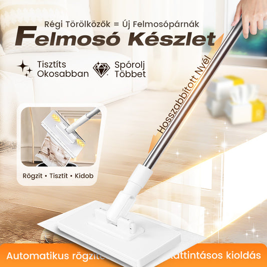 💦Utolsó napos akció 50% kedvezmény🧹Eldobható porfelmosó 4 újrahasználható kendővel