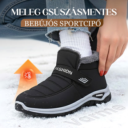 🔥Uniszex plüss bélésű téli hótaposó csizma