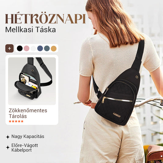 🎀2026 Új érkezés🎒Nagy kapacitású vízálló mellkasi táska