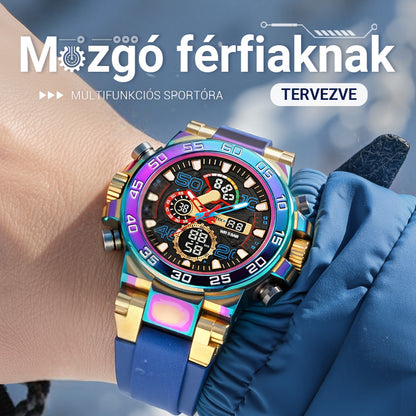 ⌚Vízálló, multifunkcionális LED digitális óra