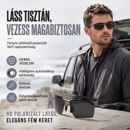 ☀️Kültéri fotochromatikus polarizált napszemüveg