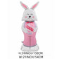 🎁Húsvéti korai madár akció🐰Óriási 3D álló nyuszi léggömb önálló ünnepi hangulatot teremt