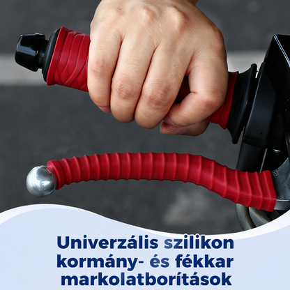 🔥🏍️ Univerzális szilikon kormány- és fékkar markolatvédők