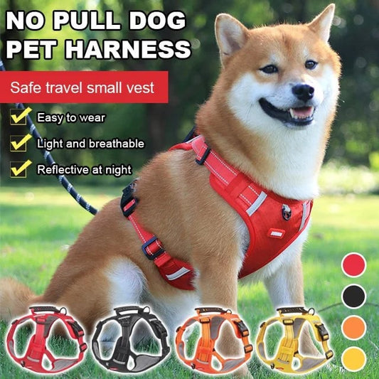 🔥🐶Éjszakai fényvisszaverő háziállat póráz🐾