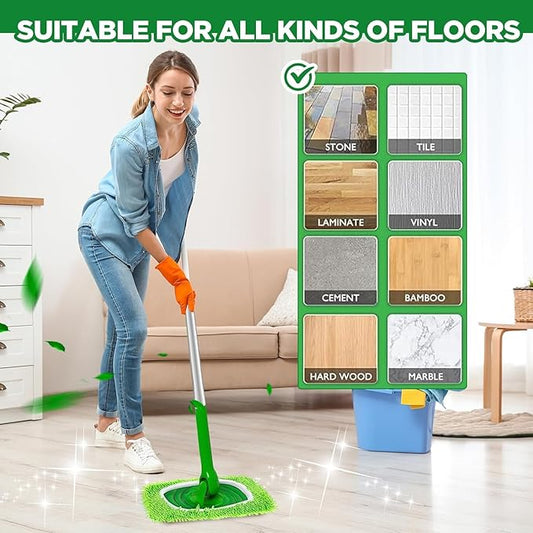 💥 Újrafelhasználható felmosóbetétek otthoni használatra