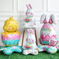 🎁Húsvéti korai madár akció🐰Óriási 3D álló nyuszi léggömb önálló ünnepi hangulatot teremt