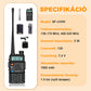 📡 UV-5R Amatőr rádió nagy hatótávolságú UV5R kétirányú rádió, kétsávos walkie-talkie