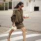 🔥 LAST DAY PROMOTION - 50%OFF 🔥 Trendy Autumn Military Short Jacket for Women