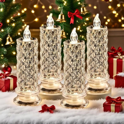 🎄Vásároljon 1 kap 1 ingyenes🕯️ Lángmentes LED gyertyák – biztonságosak, tartósak és ünnepi hangulatot teremtenek