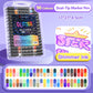 🎁 Kétvégű, csillámos filctoll csillámmal ✍️✨