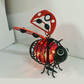 🐝 Varázsoljon bájt a kertjébe – Napelemes függő méh lámpa szív alakú szárnyakkal💡