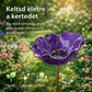 🌸Kézzel készített fém virágkert-támasz🐦