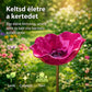 🌸Kézzel készített fém virágkert-támasz🐦