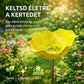 🌸Kézzel készített fém virágkert-támasz🐦
