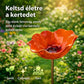 🌸Kézzel készített fém virágkert-támasz🐦