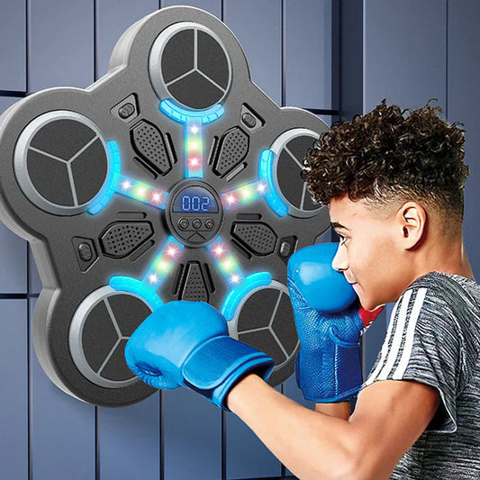 🥊🎶Bluetooth zenelejátszóval ellátott bokszzsák gyerekeknek