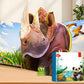 🦖3D állat témájú gyermekkönyvek – hangos mesékkel kísérve