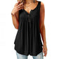 【S-6XL】💖Kényelmes laza gomb ujjatlan Tank Top nőknek