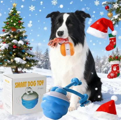 Interaktív elektronikus állatnyugtató játékgolyó