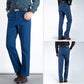 👖[Summer Essentials] Férfi egyenes szárú, magas derekú farmerek