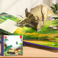🦖3D állat témájú gyermekkönyvek – hangos mesékkel kísérve