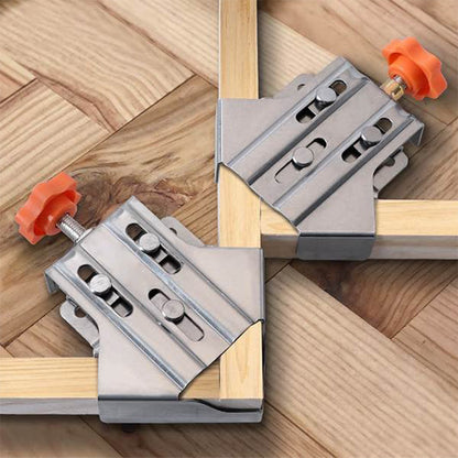 📐🛠️Többcélú 90 fokos rozsdamentes acél szögbilincs