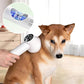 🐶Alacsony zajszintű háziállat szőrszárító Slicker kefével