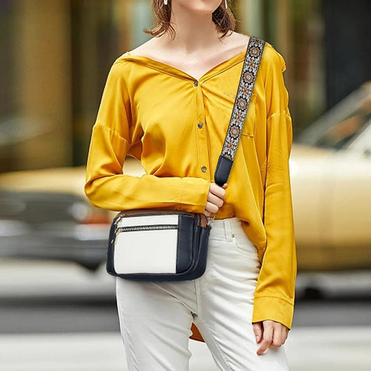 Crossbody táska nőknek széles szíjjal