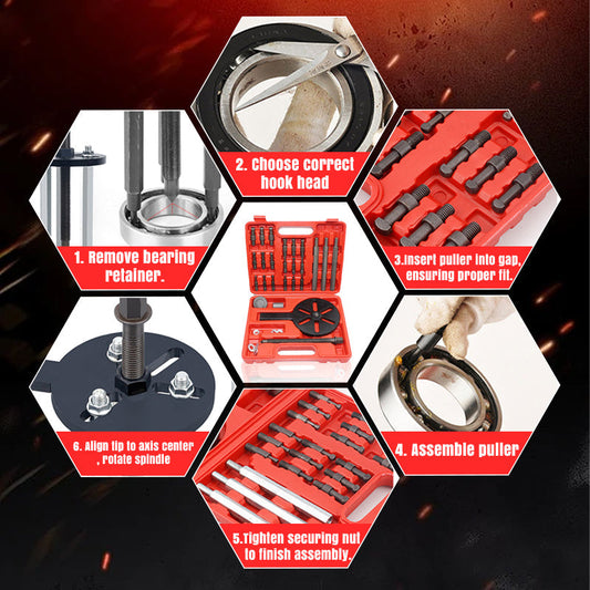 🔩A csapágyak gyors szétszerelése🛠️Belső csapágy eltávolító eszköz