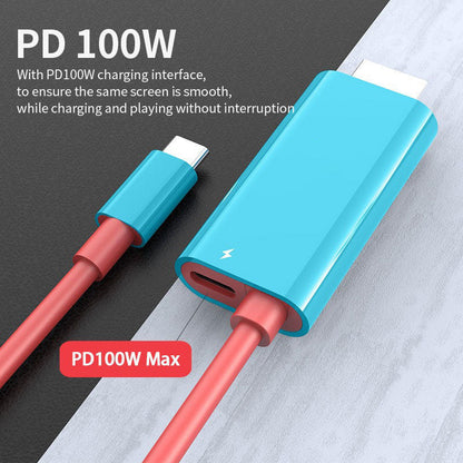 🔥 IDŐKORLÁTOS 50%-OS KEDVEZMÉNY! 🔥 USB-C–HDMI átalakító kábel a Switchhez