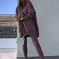 💕Kapucnis pulóver és Jogger Leggings 2 darabos szett