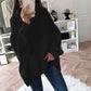 📦Női oversized garbó garbó kötött pulóver egyszínűben