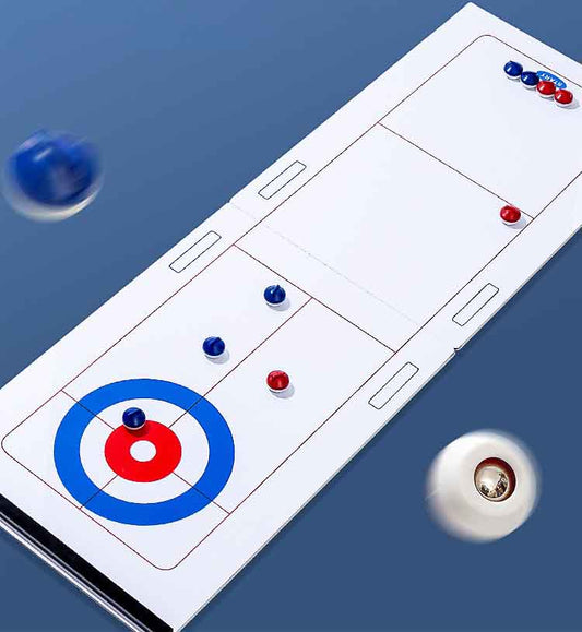 🤩Gyermeke növekedésének kísérése👨‍👩‍👧‍👦Table Curling játék Jégkorong asztal