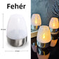 🕯️ LED gyertyák hangulatfény - Napenergia táplálású