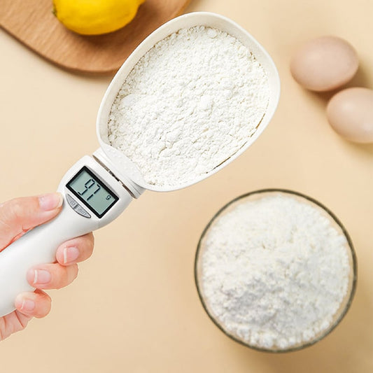 ⚖️ Precíziós elektronikus kanálmérleg! 🥄5 mértékegység, a sütés és főzés mérése szuper problémamentes!