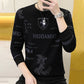 🔥Férfi Crew Neck Üzleti alkalmi laza felső