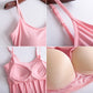 【S-6XL】👙Szexi Gathering Bra Tank Top beépített melltartóval