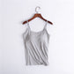 【S-6XL】👙Szexi Gathering Bra Tank Top beépített melltartóval