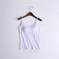【S-6XL】👙Szexi Gathering Bra Tank Top beépített melltartóval