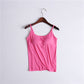 【S-6XL】👙Szexi Gathering Bra Tank Top beépített melltartóval