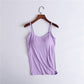 【S-6XL】👙Szexi Gathering Bra Tank Top beépített melltartóval