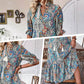 ⏳Nyári kiárusítás: 40%-os kedvezmény🔥【M-2XL】🌸Tavaszi és nyári virágos ruha👗