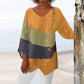 🔥👚【M-4XL】🌸Vintage nyomtatott hosszú ujjú póló