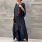 🌹Blouse top, pantaloni cu picior lat, costum din două piese din șifon