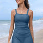 🌸Női Vintage hasi ellenőrzés két darab Tankini fürdőruhák🩱