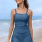 🌸Női Vintage hasi ellenőrzés két darab Tankini fürdőruhák🩱